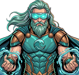 Poseidon, playable god